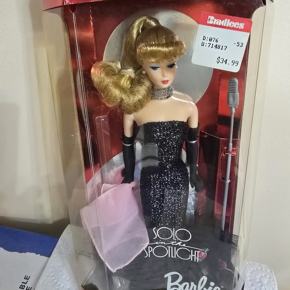 Vintage 1994 Solo In The Spotlight Barbie Number 13534